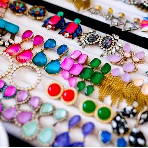 Emerald “Terra” Drop Earrings by Loren Hope